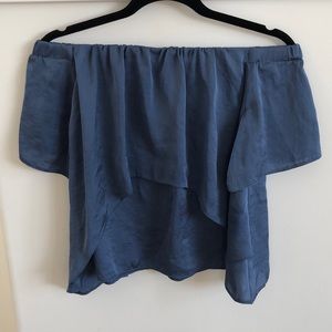 ASOS Off the shoulder layered top